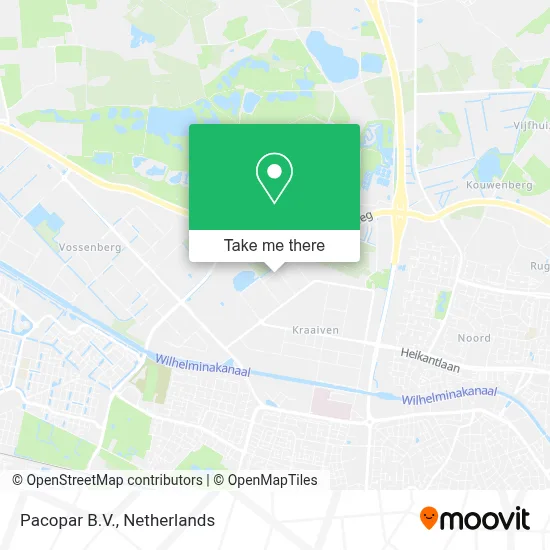 Pacopar B.V. map