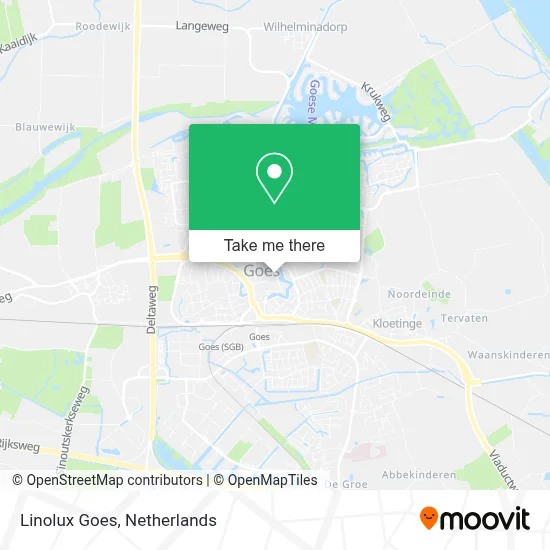 Linolux Goes map