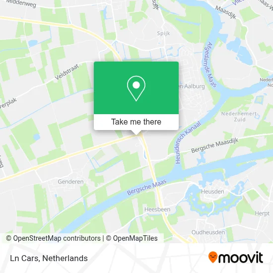 Ln Cars map