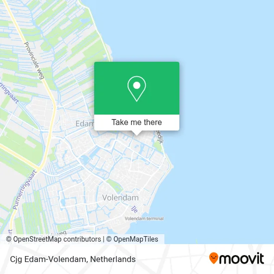 Cjg Edam-Volendam Karte