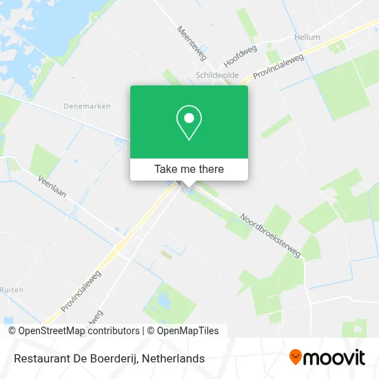 Restaurant De Boerderij map