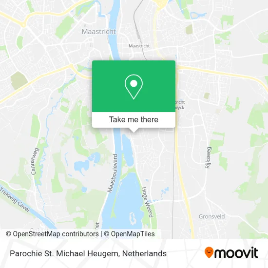 Parochie St. Michael Heugem map