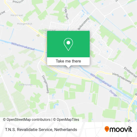 T.N.S. Revalidatie Service map