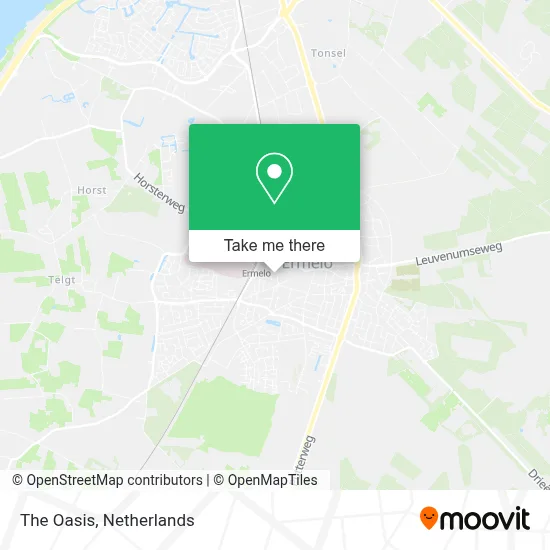 De Oase map