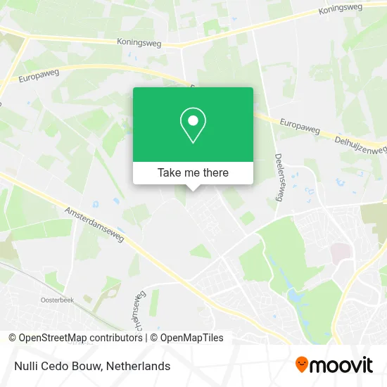 Nulli Cedo Bouw map