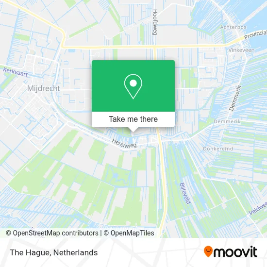 Den Haag map