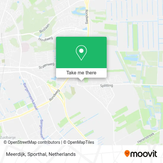 Meerdijk, Sporthal map