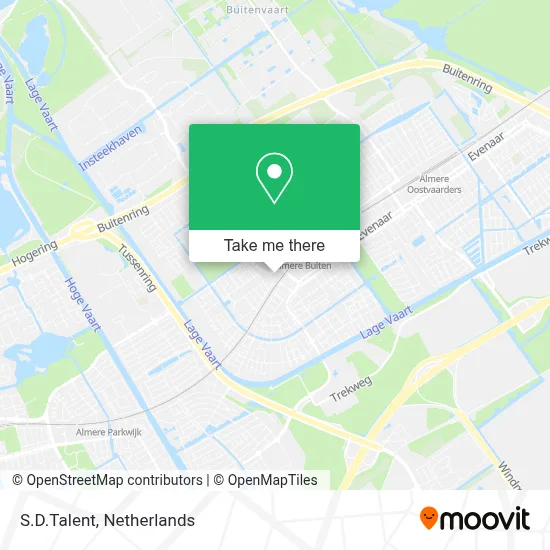 S.D.Talent map