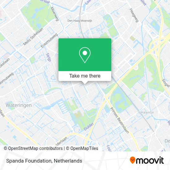 Spanda Foundation map