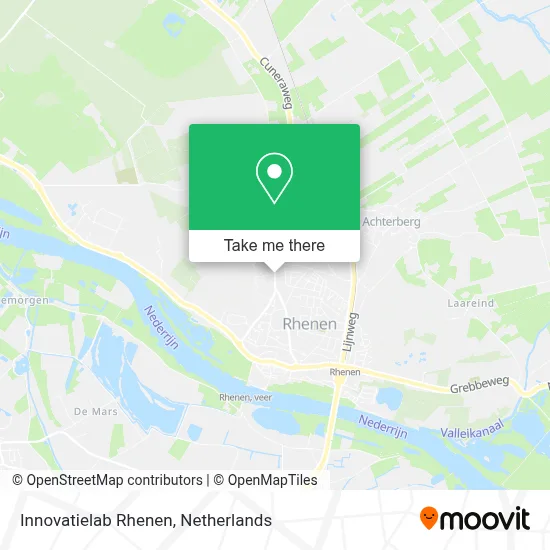 Innovatielab Rhenen map