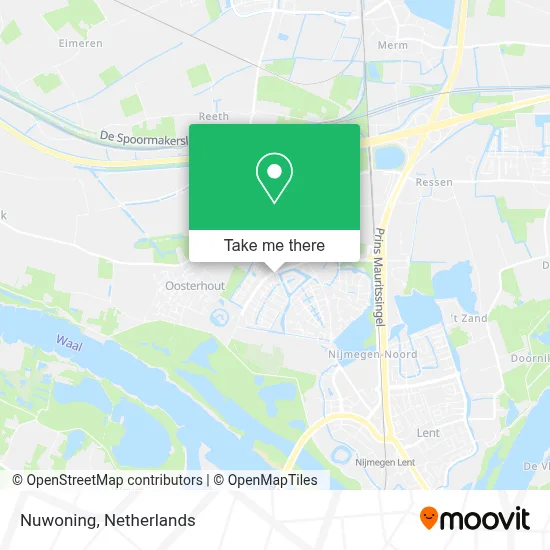 Nuwoning map