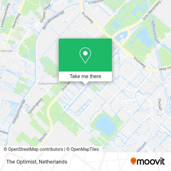 De Optimist Karte