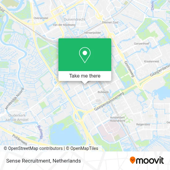 Sense Recruitment map