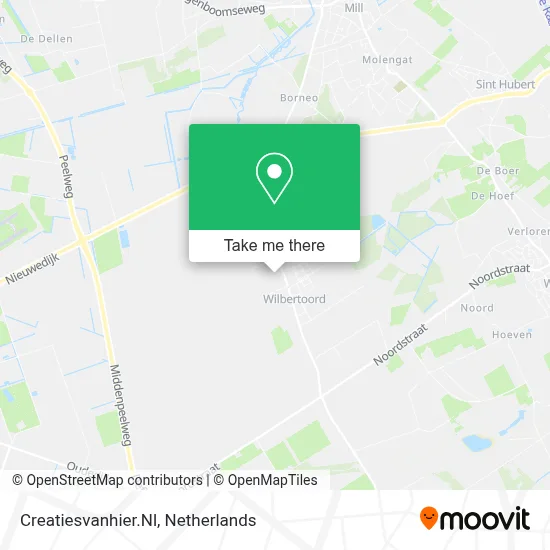 Creatiesvanhier.Nl map
