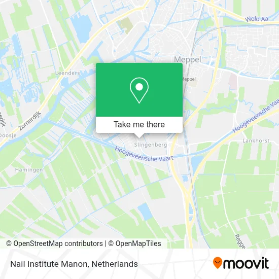 Nail Institute Manon map