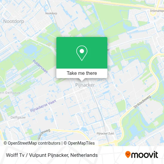 Wolff Tv / Vulpunt Pijnacker map