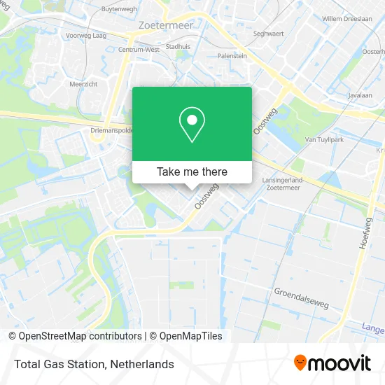 Total Tankstation map