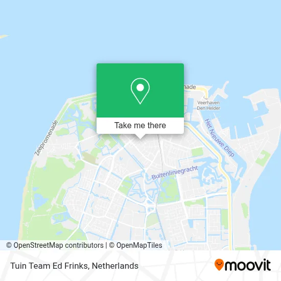 Tuin Team Ed Frinks map