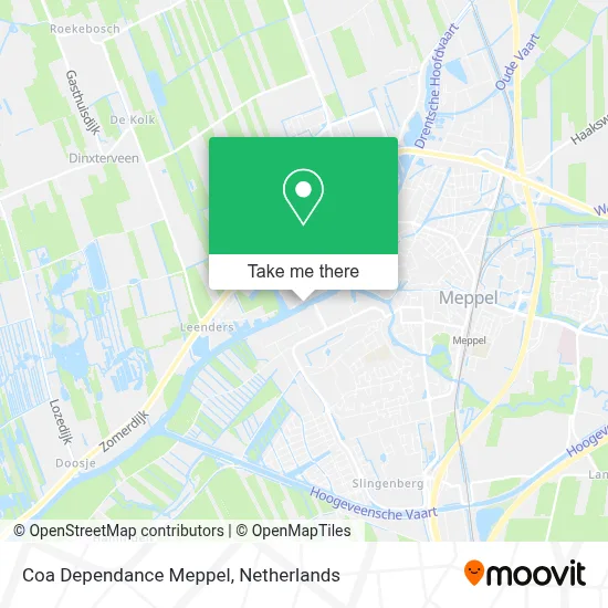 Coa Dependance Meppel Karte