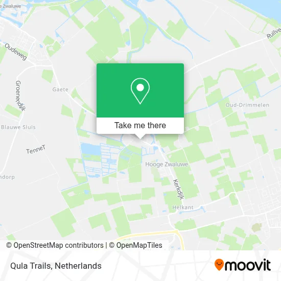 Qula Trails map