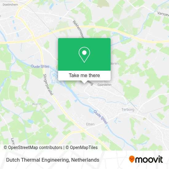 Dutch Thermal Engineering map