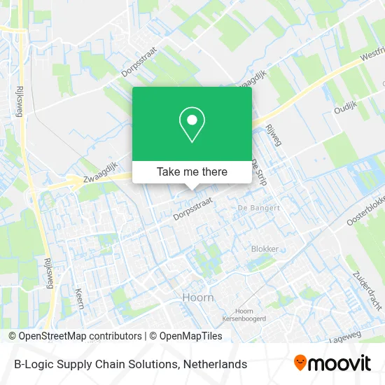 B-Logic Supply Chain Solutions map