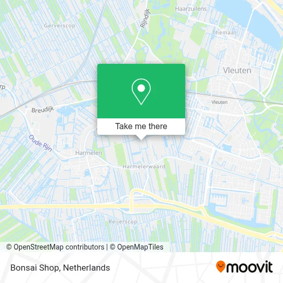 Bonsai Shop map
