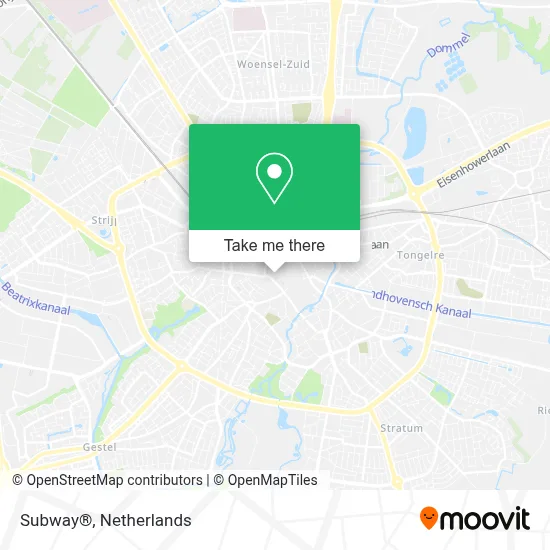 Subway® map