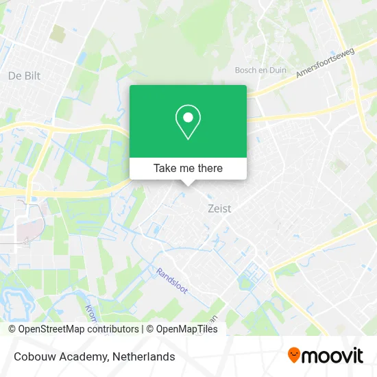 Cobouw Academy map