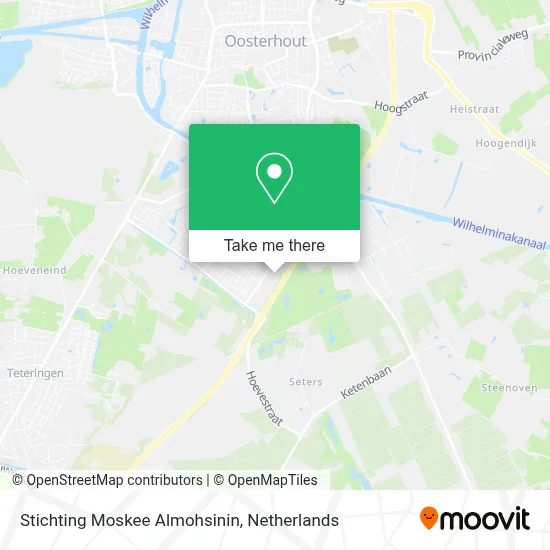 Stichting Moskee Almohsinin map