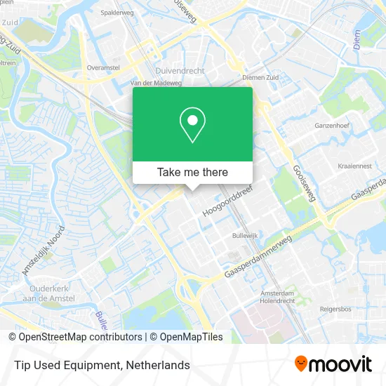 Tip Used Equipment map