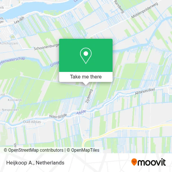 Heijkoop A. map