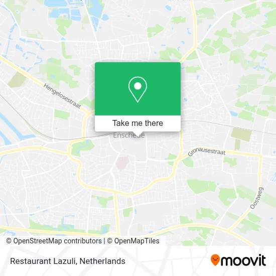 Restaurant Lazuli map