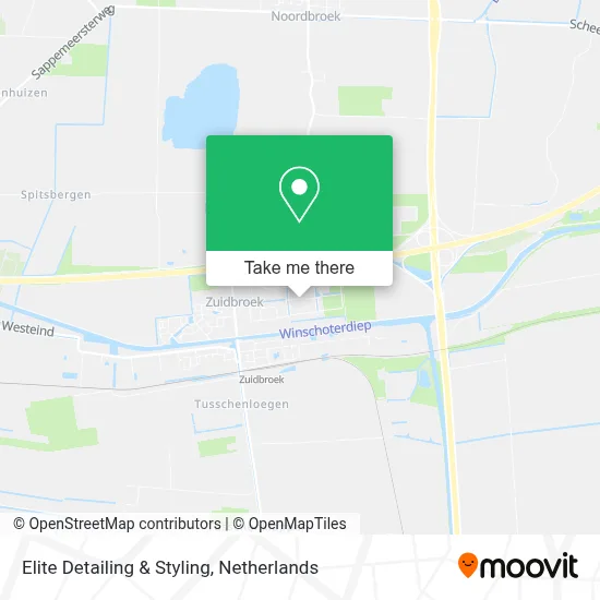 Elite Detailing & Styling map