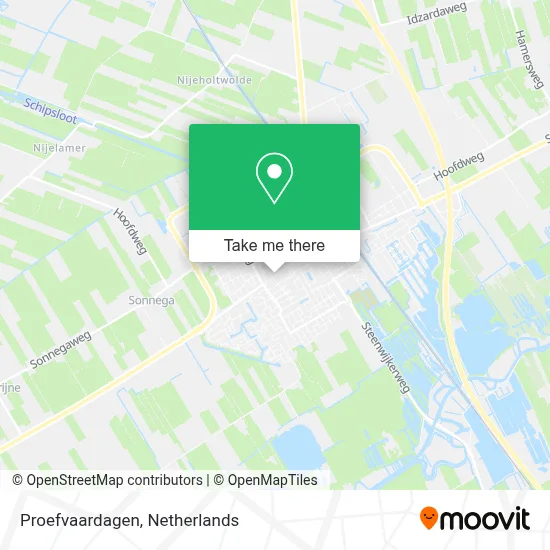 Proefvaardagen map