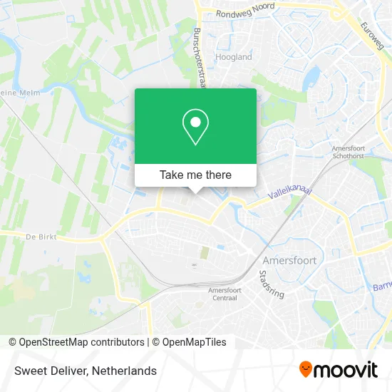 Sweet Deliver map