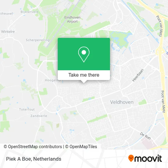 Piek A Boe map