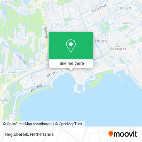 Regiobereik map
