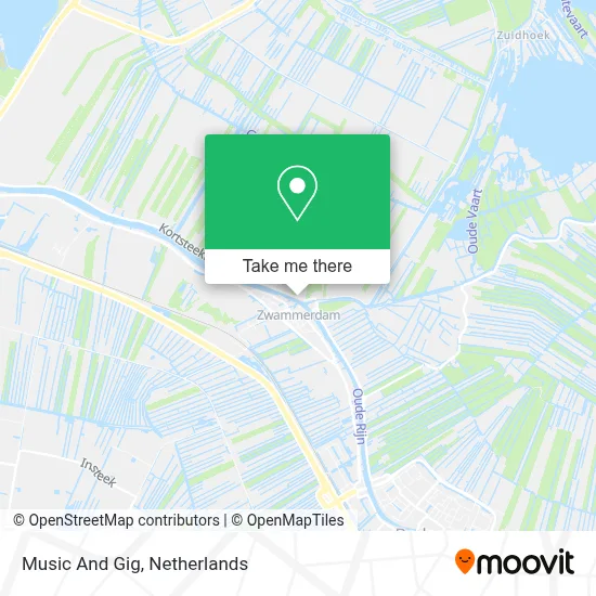 Music And Gig map