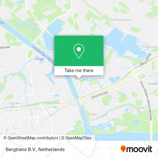 Bergtrans B.V. map