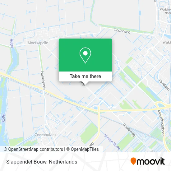 Slappendel Bouw map