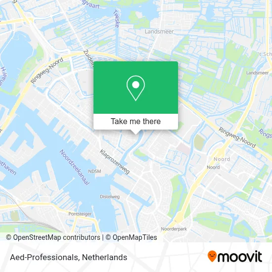 Aed-Professionals map