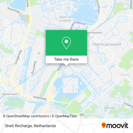Shell Recharge map