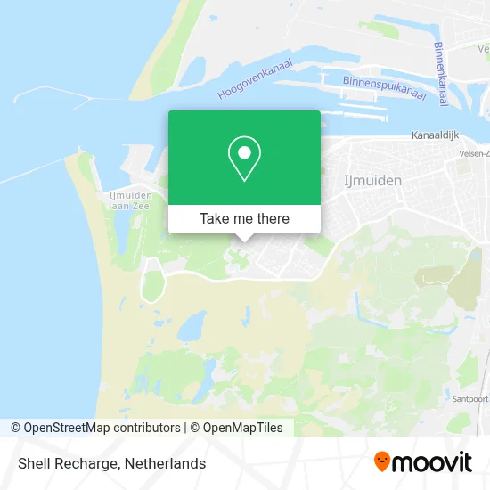 Shell Recharge map