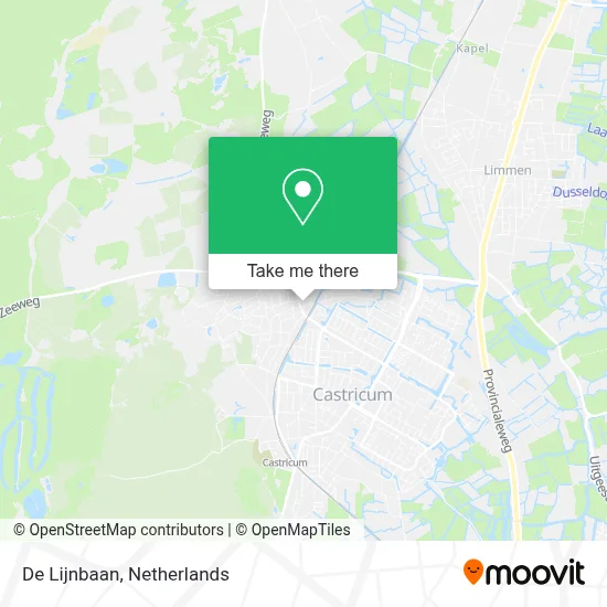 De Lijnbaan map