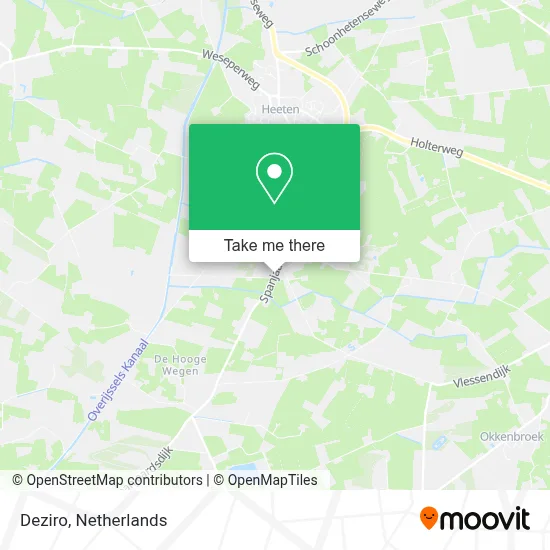 Deziro map