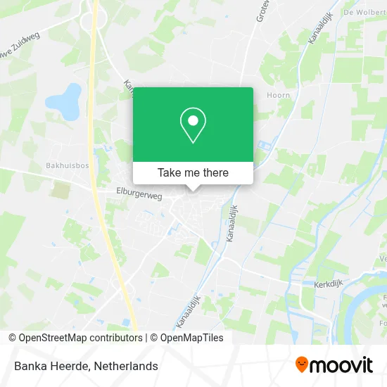 Banka Heerde map