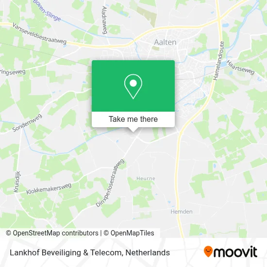 Lankhof Beveiliging & Telecom map