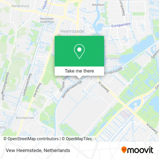 Vew Heemstede map
