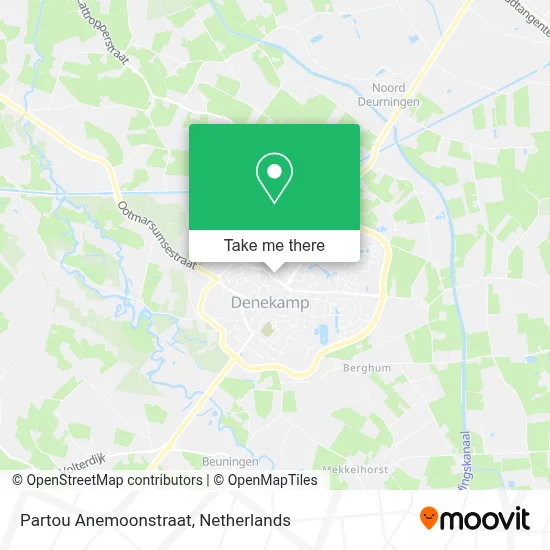 Partou Anemoonstraat map